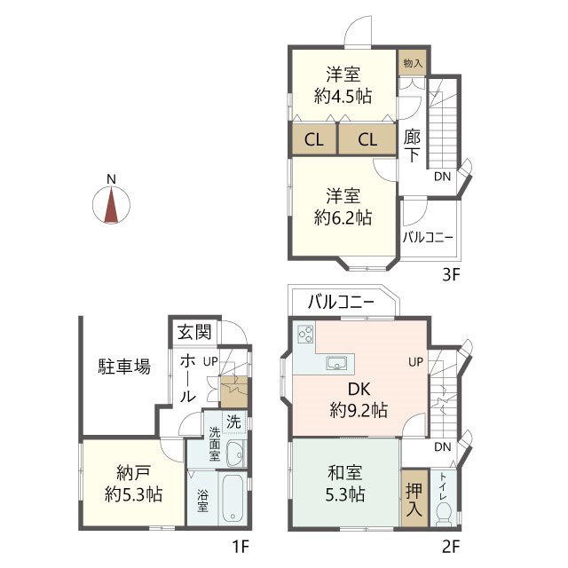 物件の間取り画像
