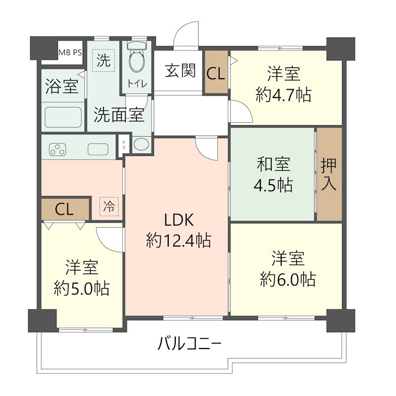 物件の間取り画像