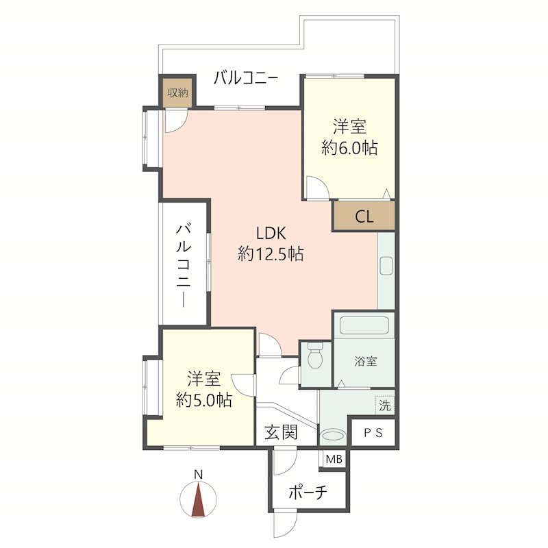 物件の間取り画像