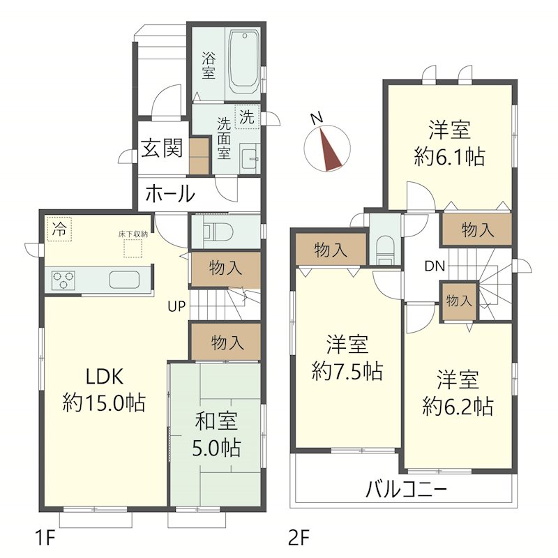 物件の間取り画像