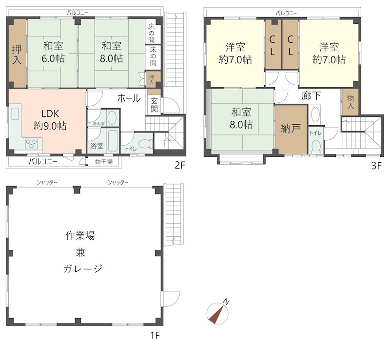 物件の間取り画像