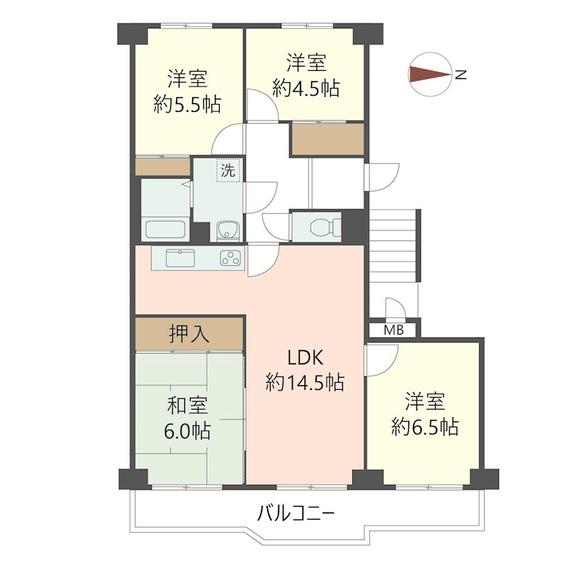 物件の間取り画像