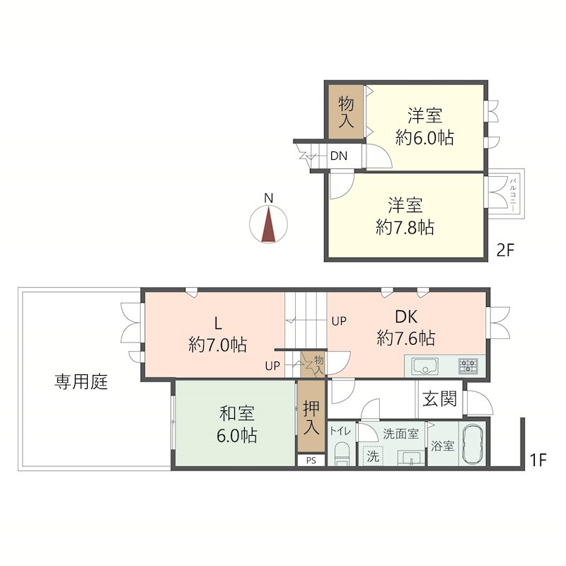 物件の間取り画像