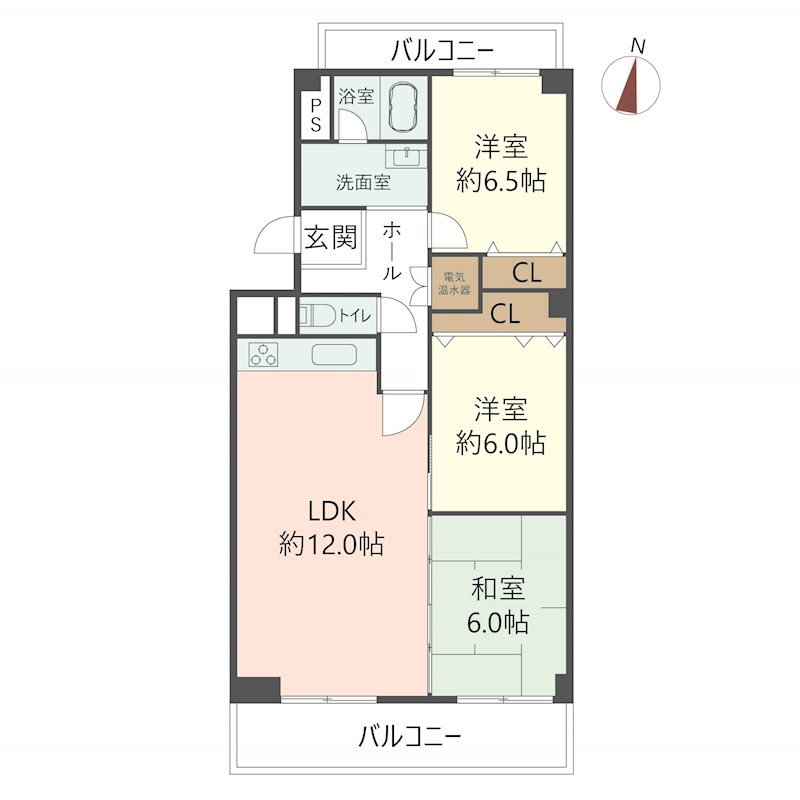 物件の間取り画像