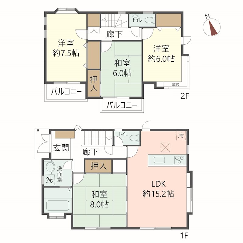 物件の間取り画像