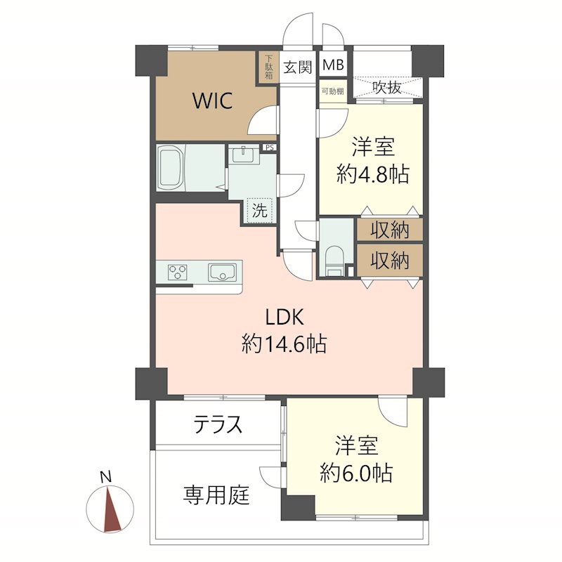 物件の間取り画像