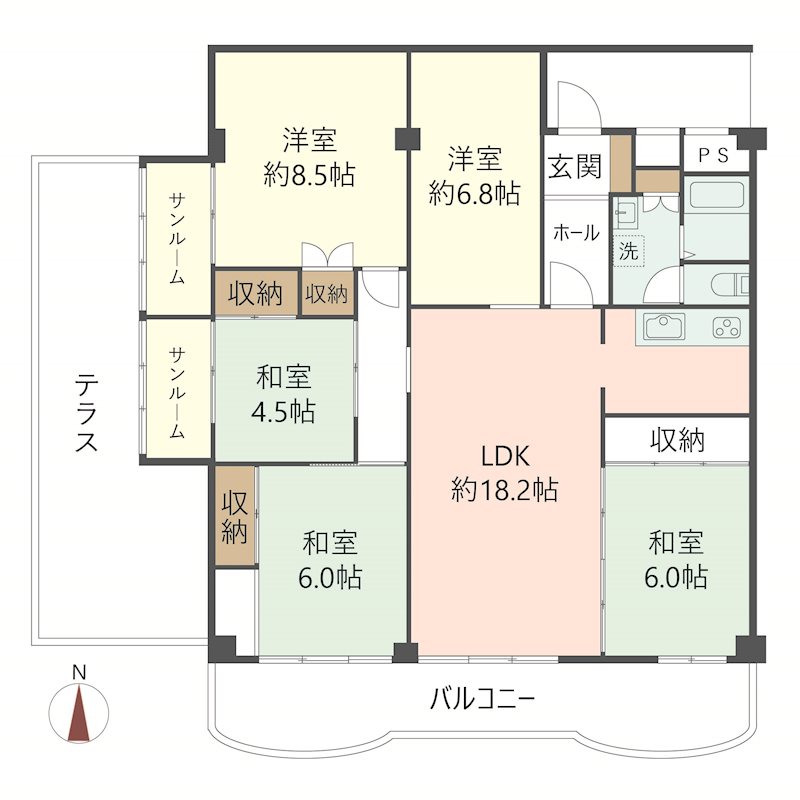 物件の間取り画像