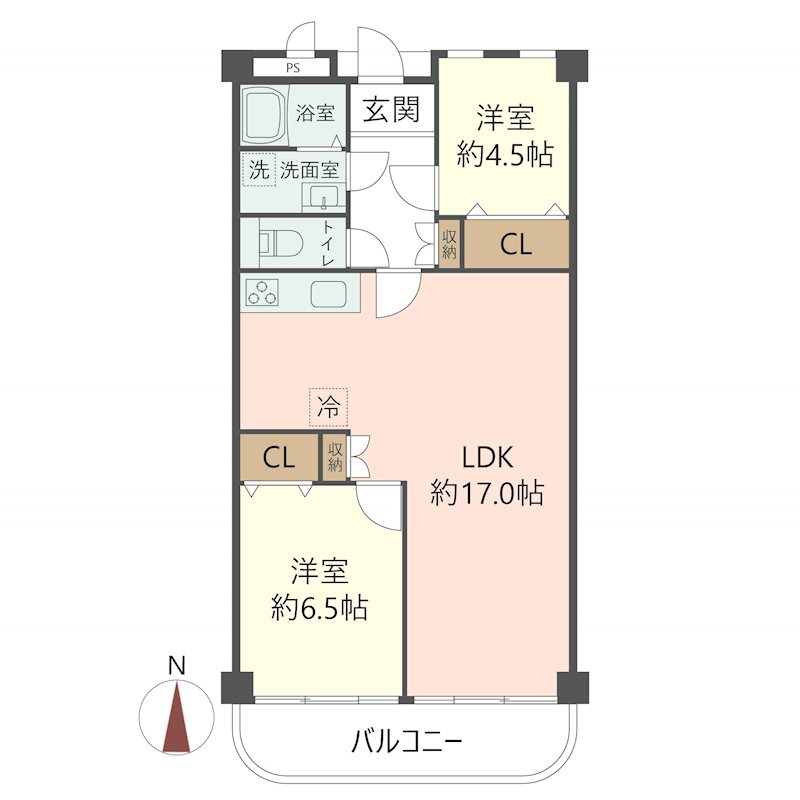 物件の間取り画像