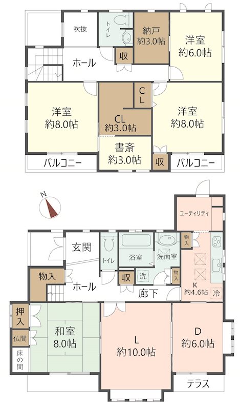 物件の間取り画像