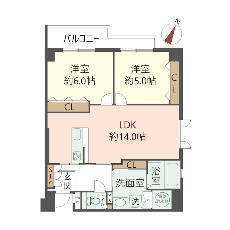物件の間取り画像