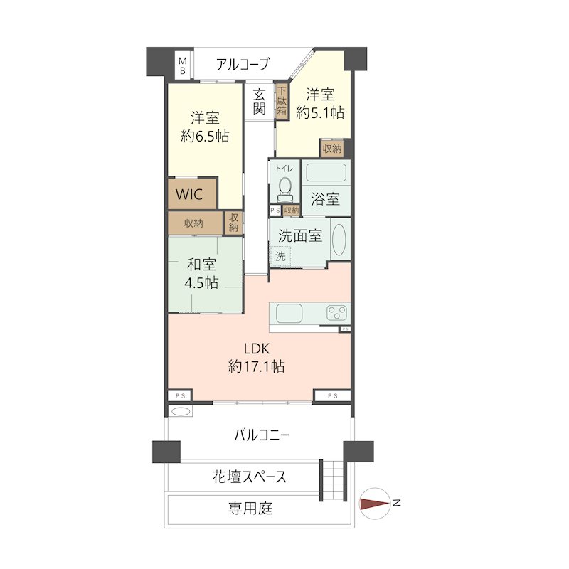 物件の間取り画像