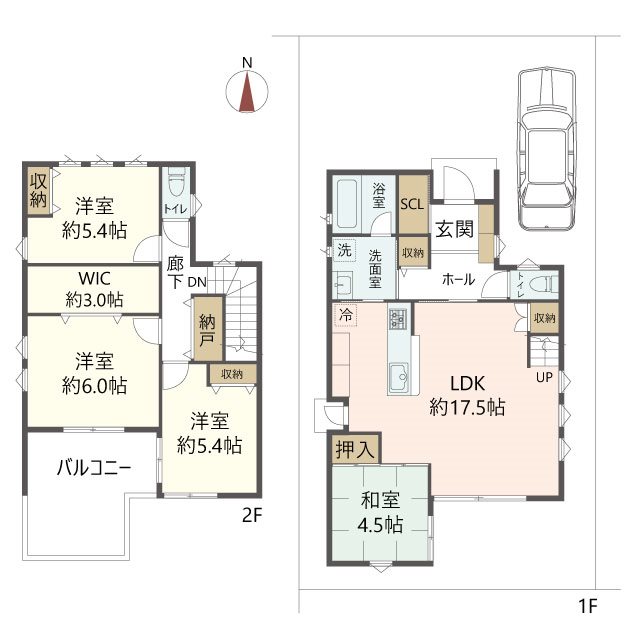 物件の間取り画像