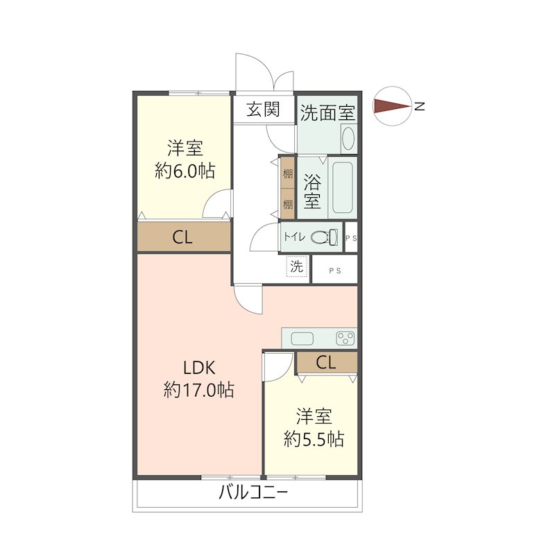 物件の間取り画像