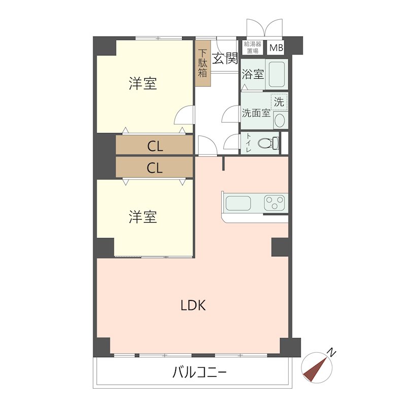物件の間取り画像
