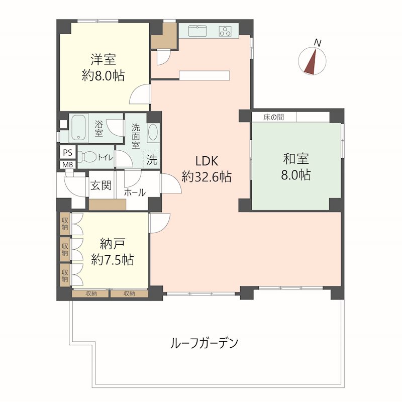 物件の間取り画像