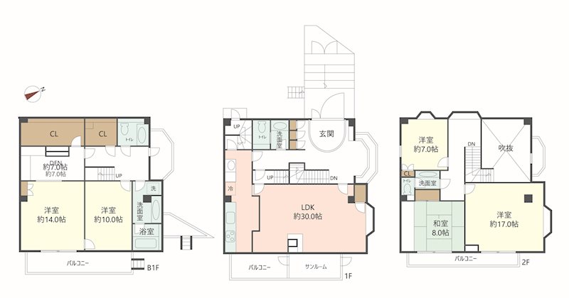 物件の間取り画像