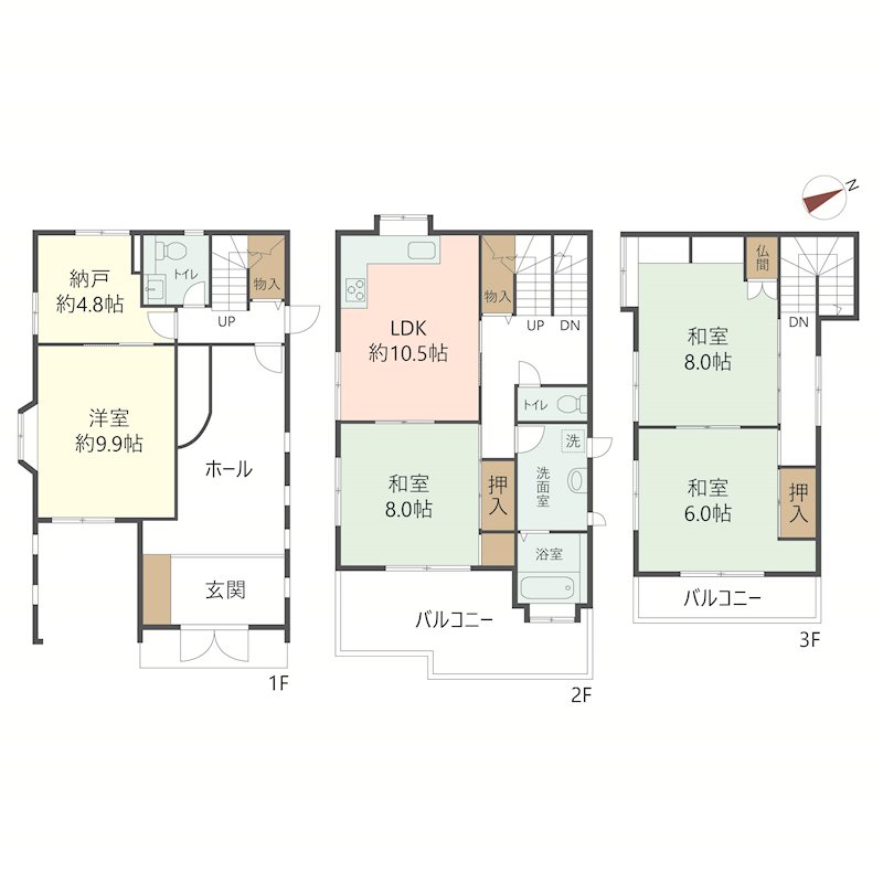 物件の間取り画像