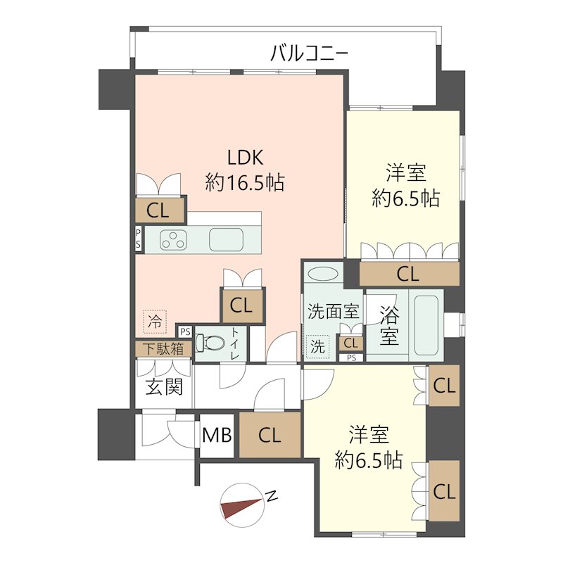 物件の間取り画像