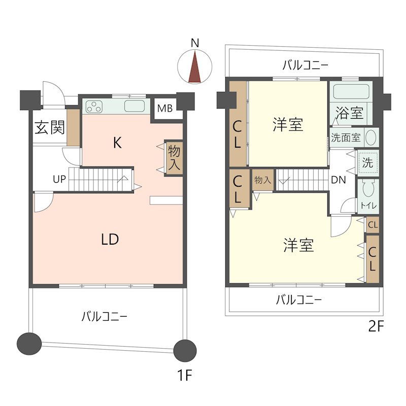 物件の間取り画像