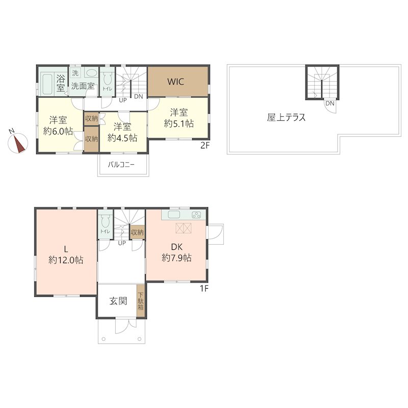 物件の間取り画像