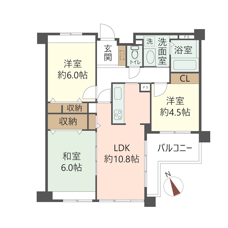 物件の間取り画像