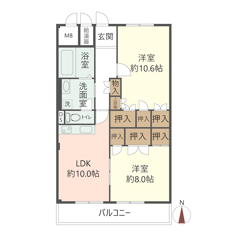 物件の間取り画像