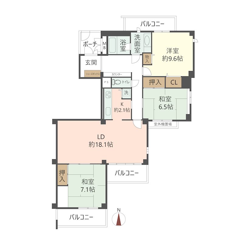 物件スライダー画像