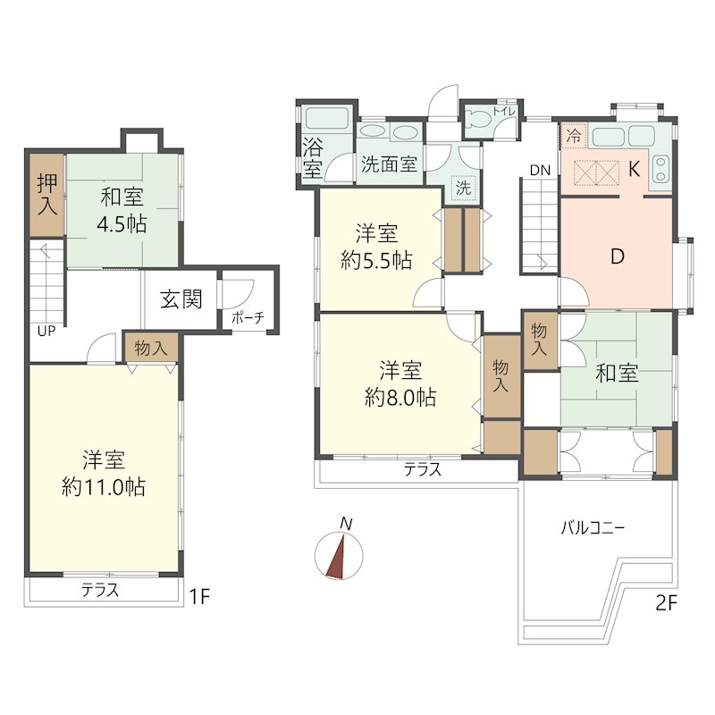 物件の間取り画像