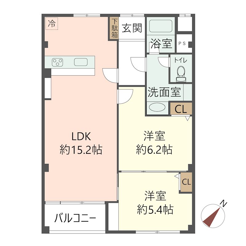 物件の間取り画像