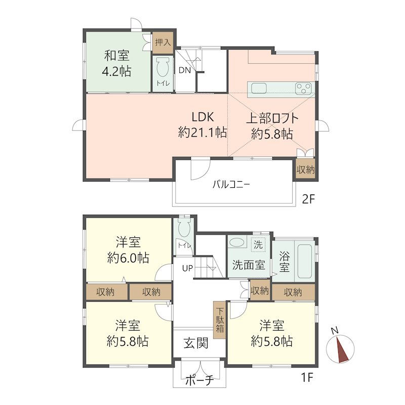 物件の間取り画像