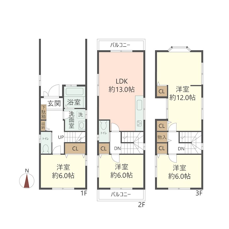物件の間取り画像