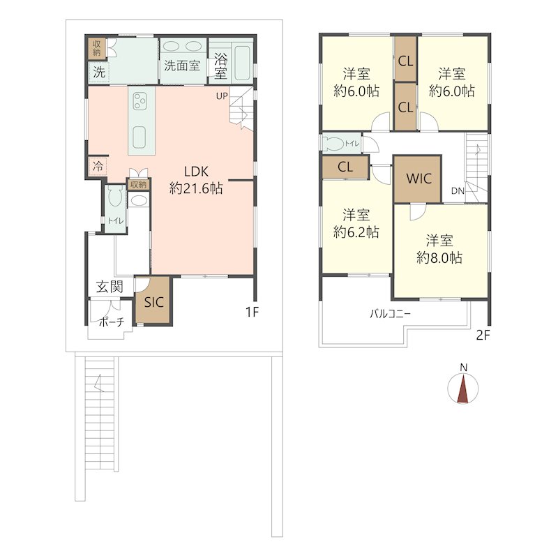 物件の間取り画像