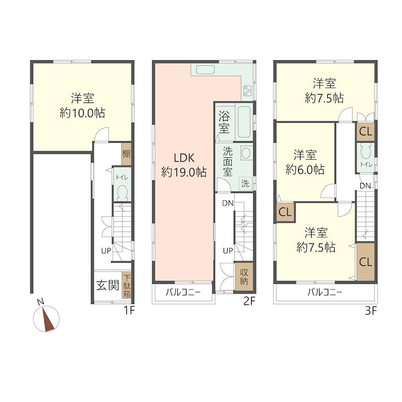 物件の間取り画像