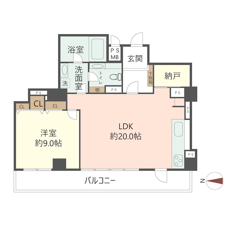 物件の間取り画像