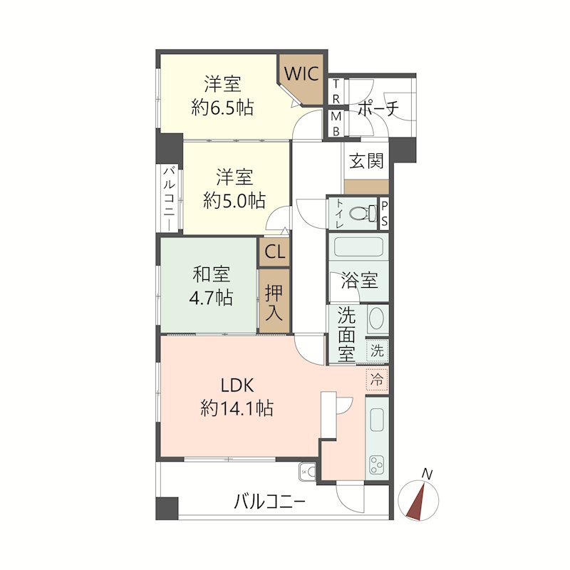 物件の間取り画像