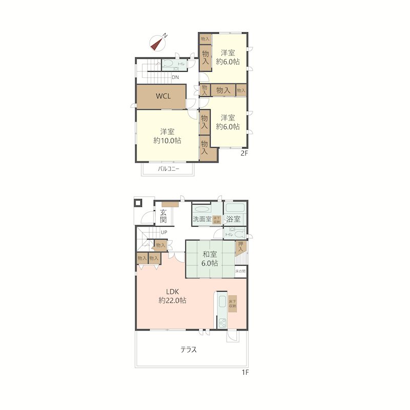 物件の間取り画像