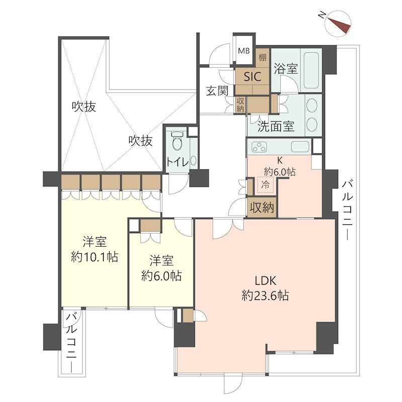 物件の間取り画像