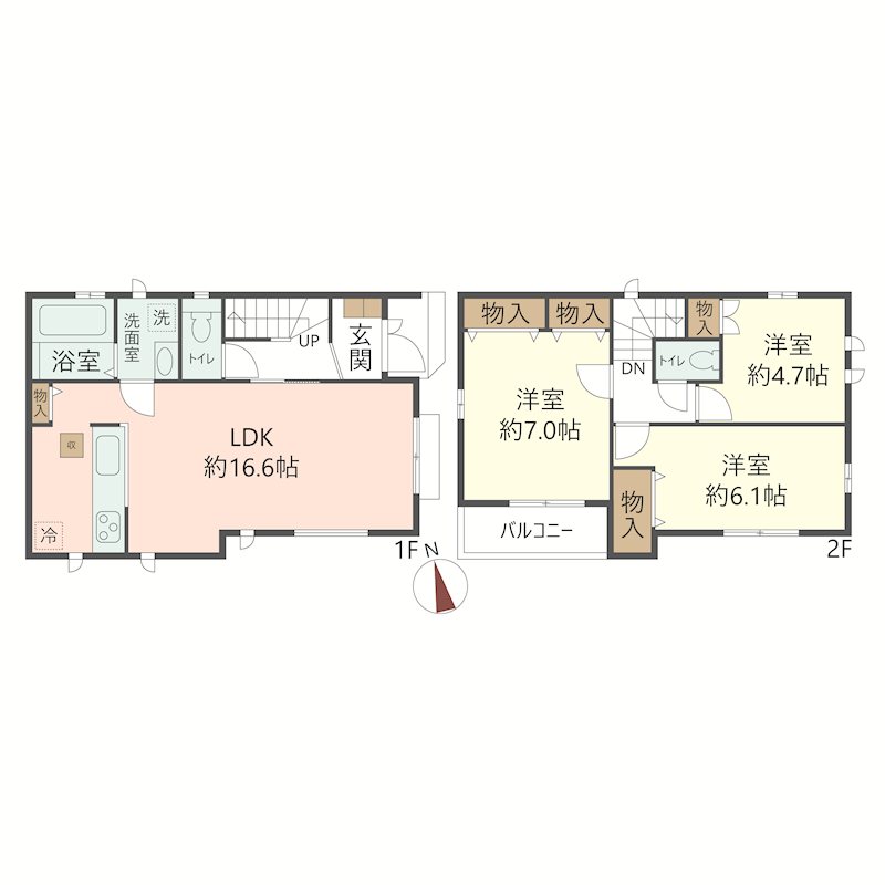 物件の間取り画像