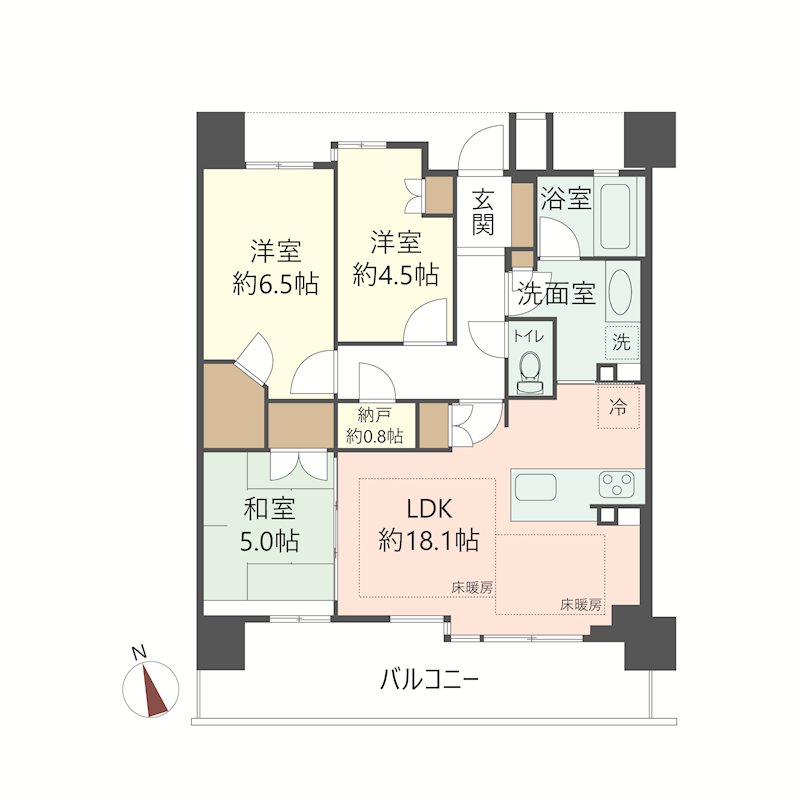 物件の間取り画像