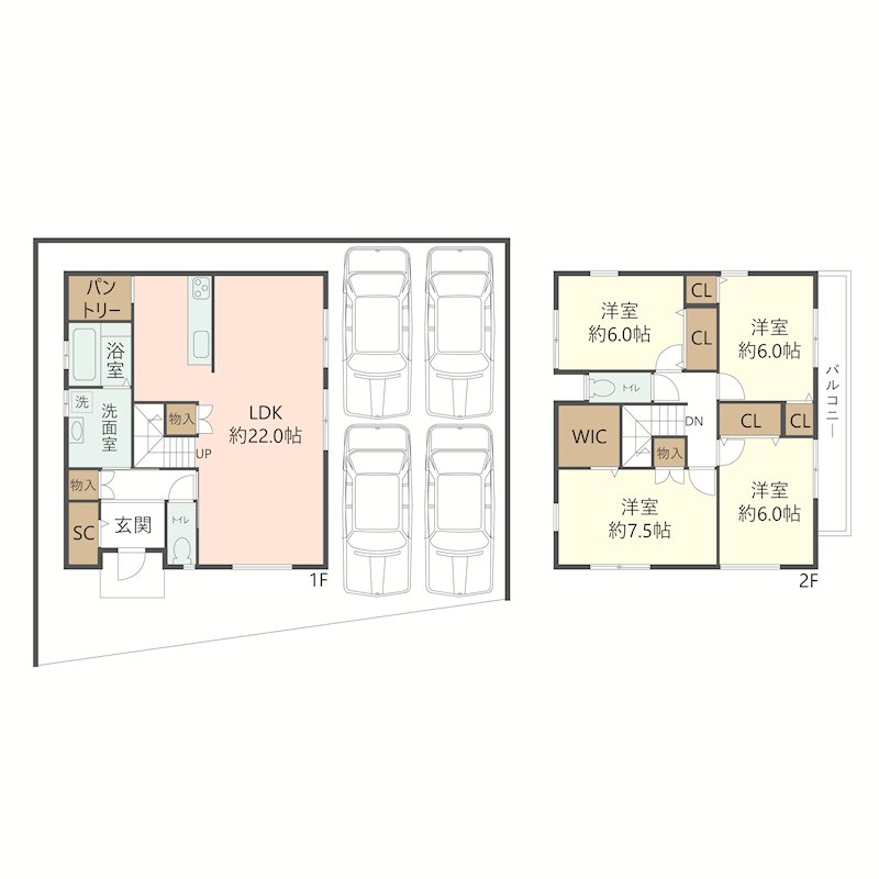 物件の間取り画像