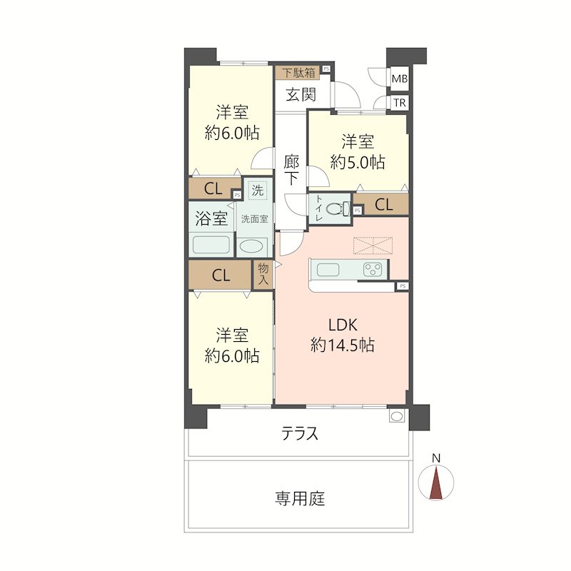 物件の間取り画像