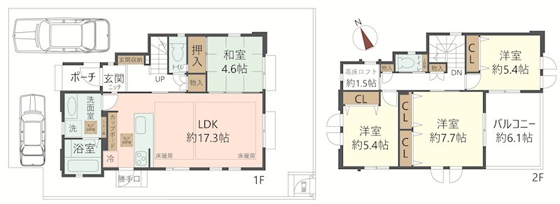 物件の間取り画像