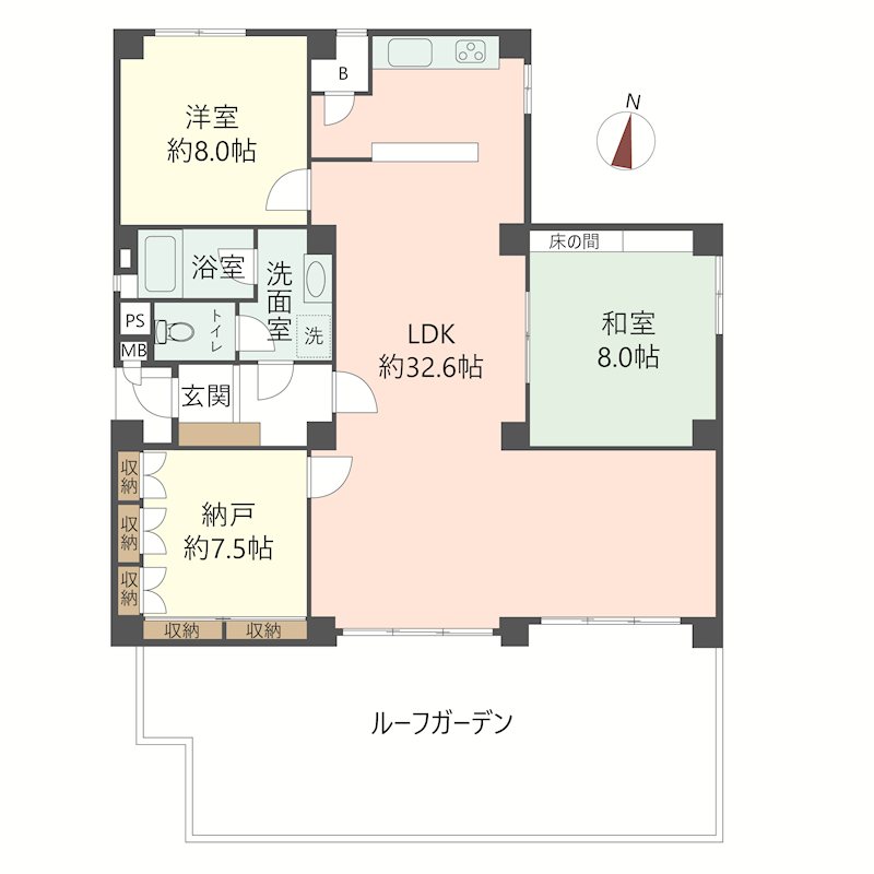物件の間取り画像