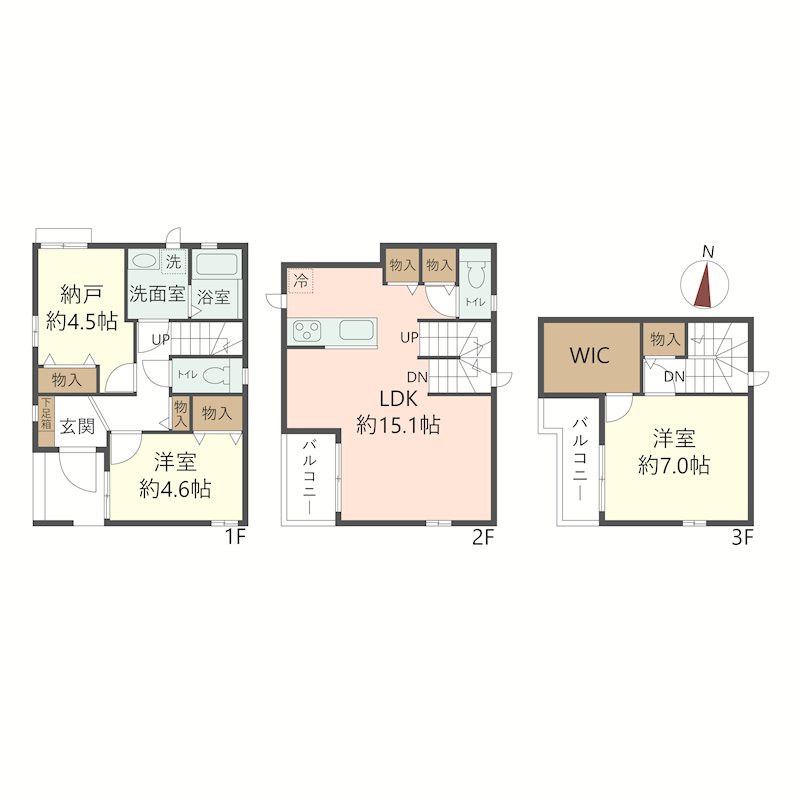 物件の間取り画像