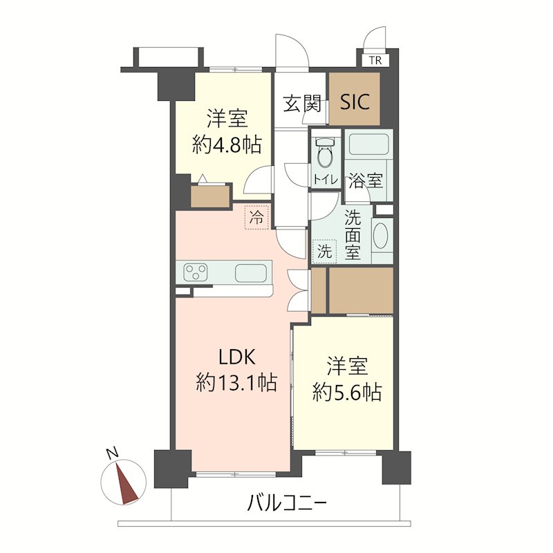 物件の間取り画像