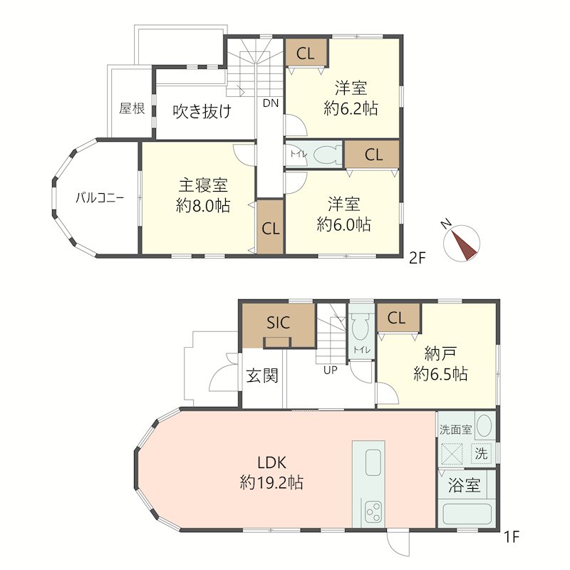 物件の間取り画像