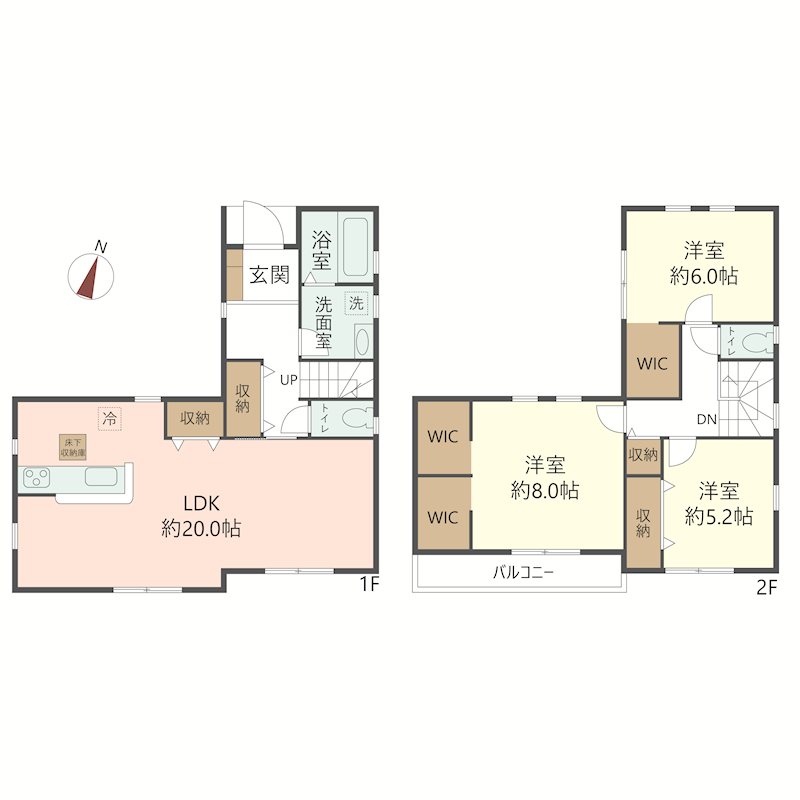 物件の間取り画像