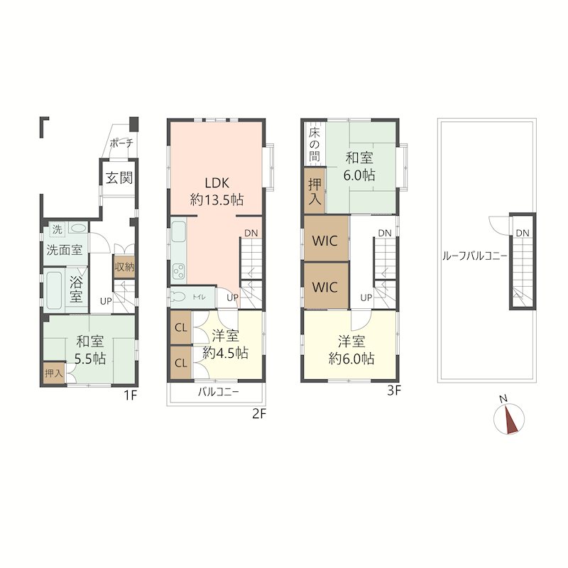 物件の間取り画像