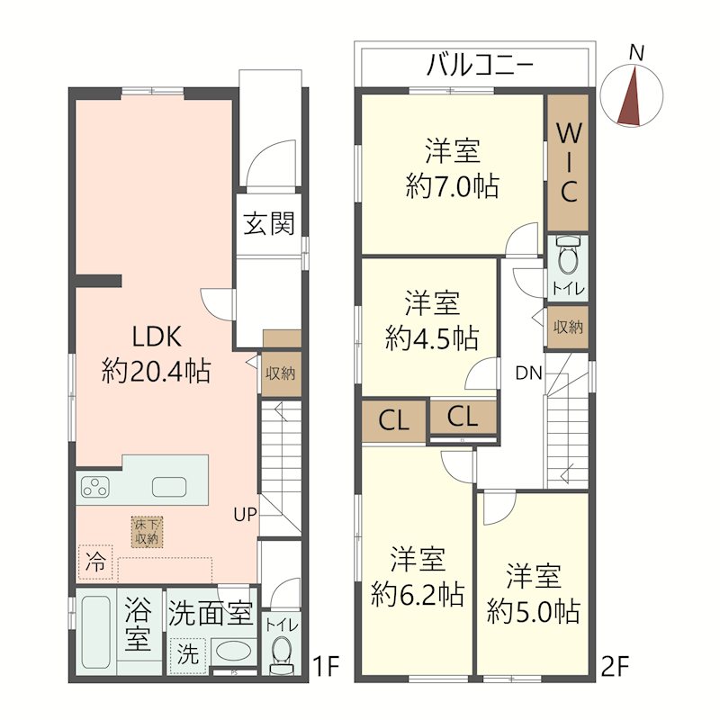 物件の間取り画像