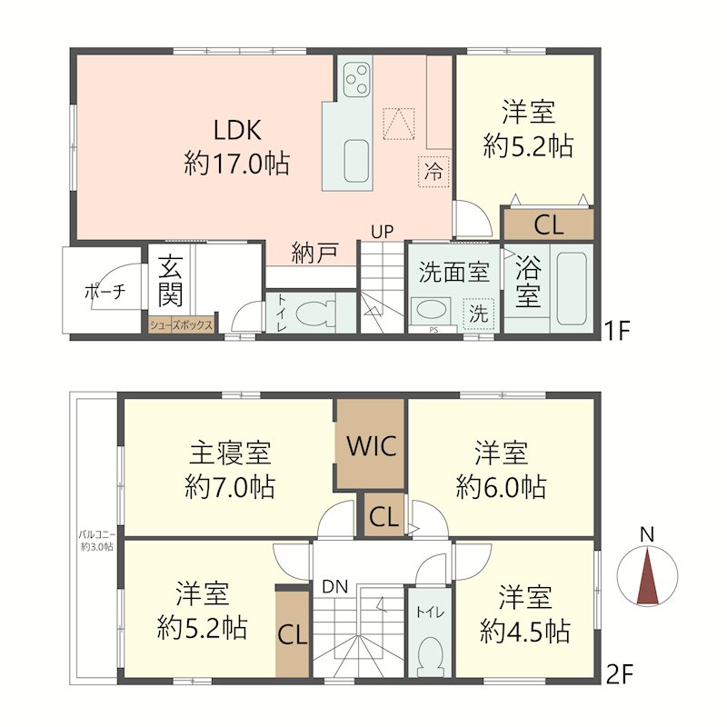 物件の間取り画像